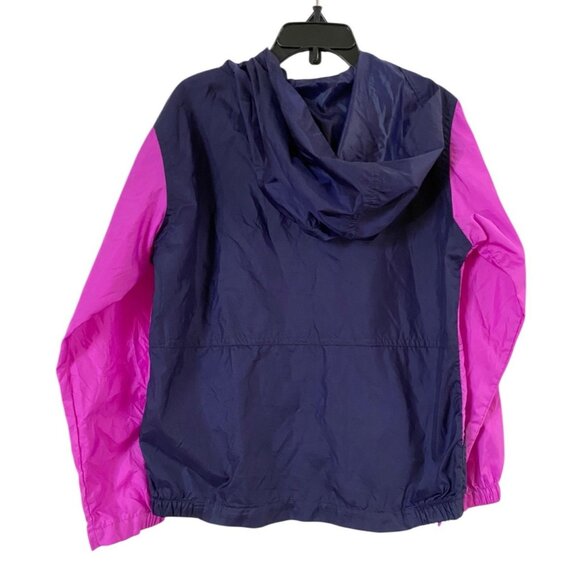 Columbia Girls Purple Pullover Hooded Lightweight Windbreaker 1/2 Zip Size XS 6‎ - Picture 2 of 5